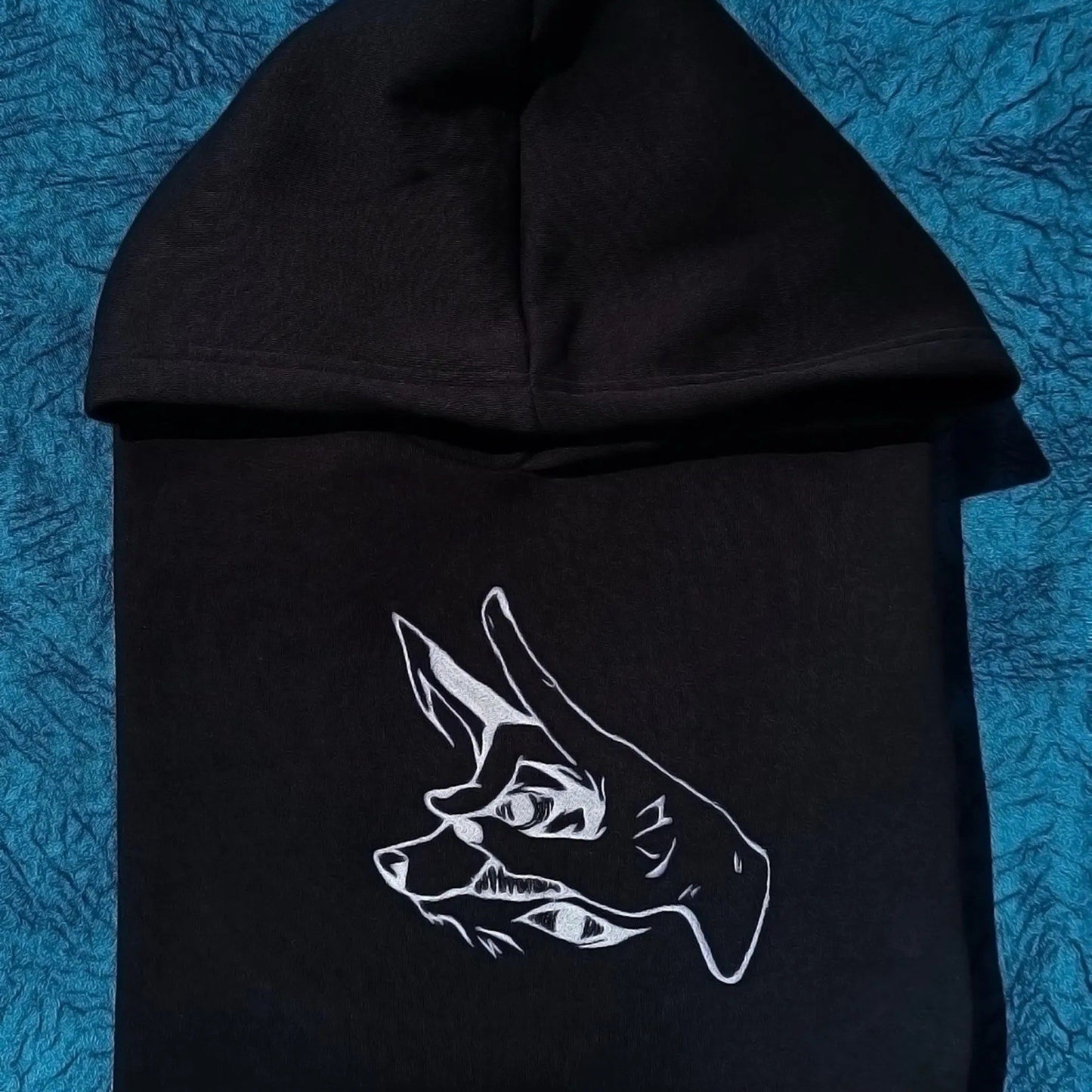 Chainsaw Man Fox Devil Hoodie, Bestickter Anime Hoodie | Embroidered Kon Design